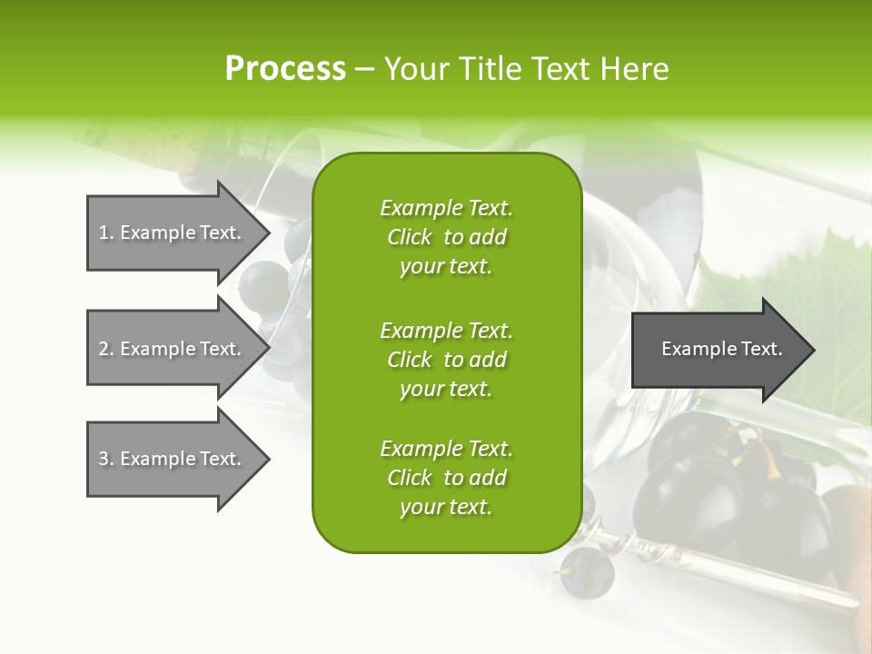 Wine Glass Background Liquid PowerPoint Template
