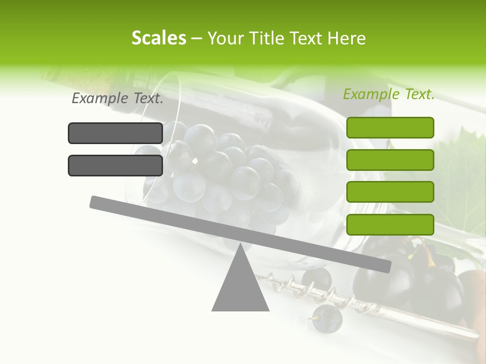 Wine Glass Background Liquid PowerPoint Template