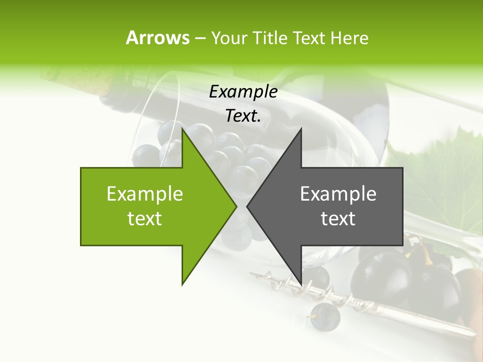 Wine Glass Background Liquid PowerPoint Template