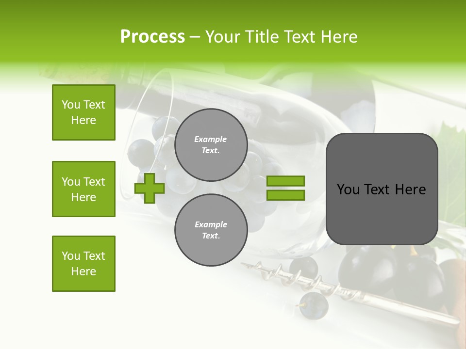 Wine Glass Background Liquid PowerPoint Template