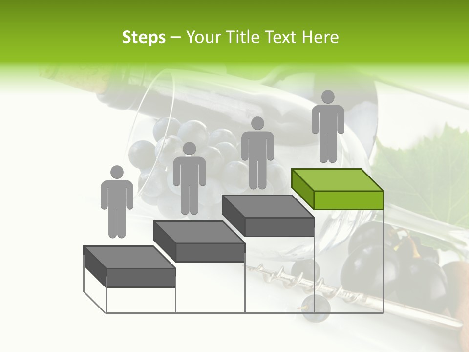 Wine Glass Background Liquid PowerPoint Template