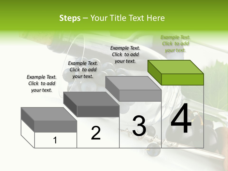 Wine Glass Background Liquid PowerPoint Template