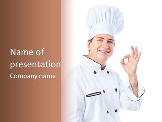 Cook S Worker PowerPoint Template