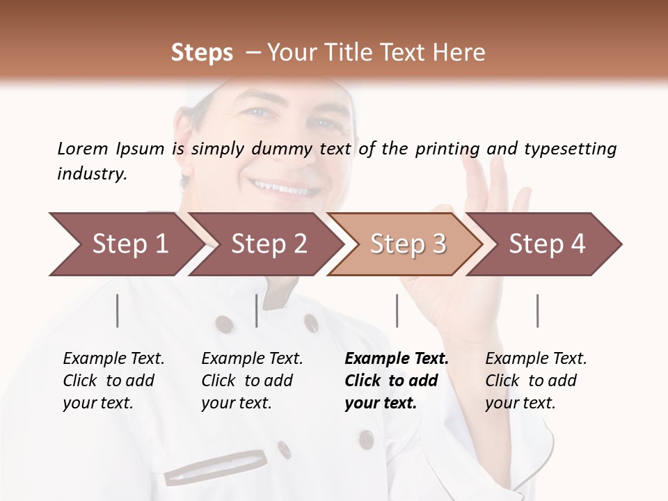 Cook S Worker PowerPoint Template