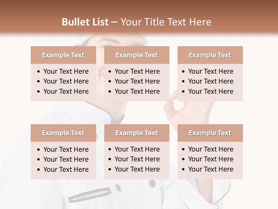 Cook S Worker PowerPoint Template