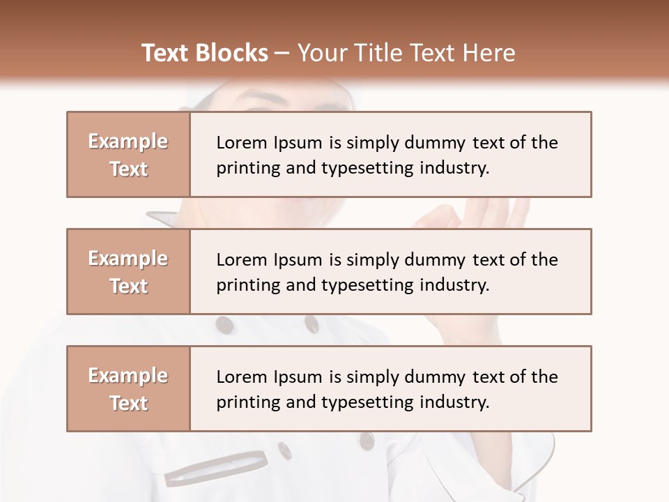 Cook S Worker PowerPoint Template