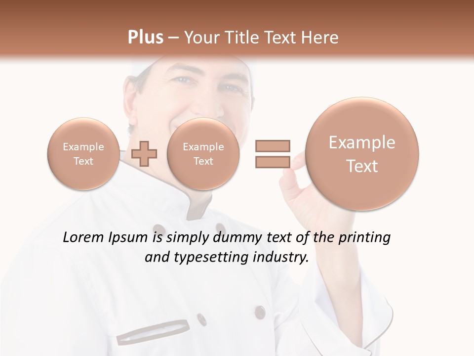 Cook S Worker PowerPoint Template