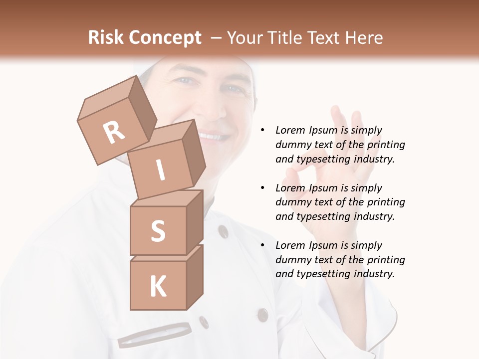 Cook S Worker PowerPoint Template