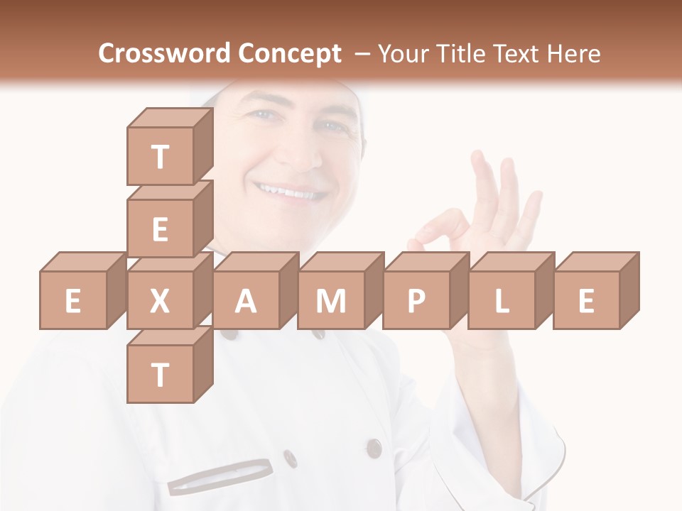 Cook S Worker PowerPoint Template