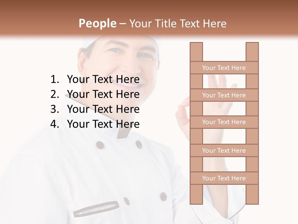 Cook S Worker PowerPoint Template