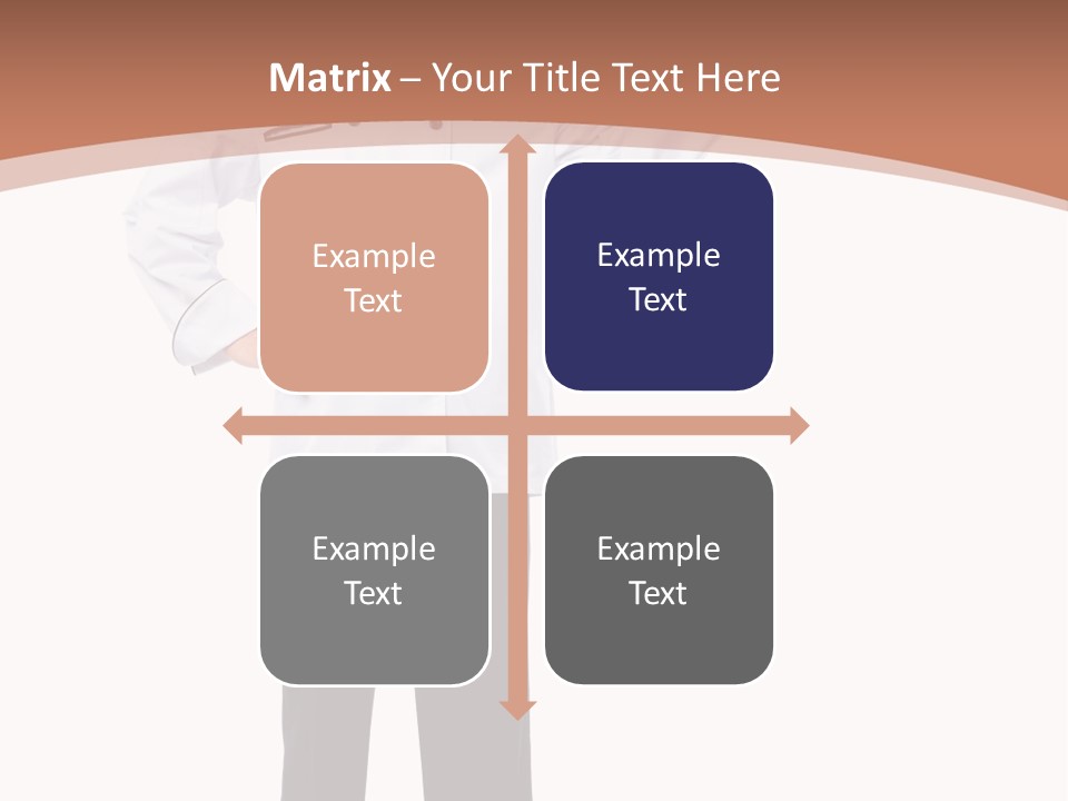 Present Man Staff PowerPoint Template