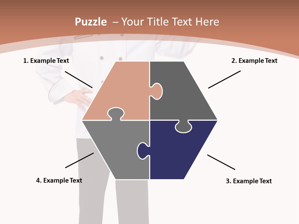 Present Man Staff PowerPoint Template