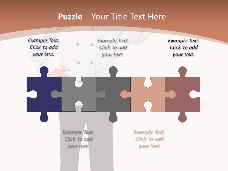 Present Man Staff PowerPoint Template