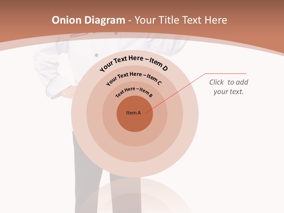 Present Man Staff PowerPoint Template