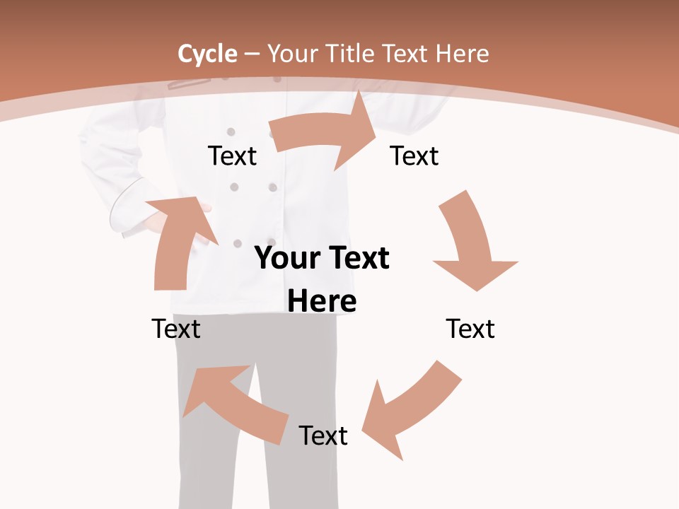 Present Man Staff PowerPoint Template