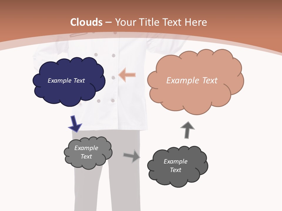 Present Man Staff PowerPoint Template