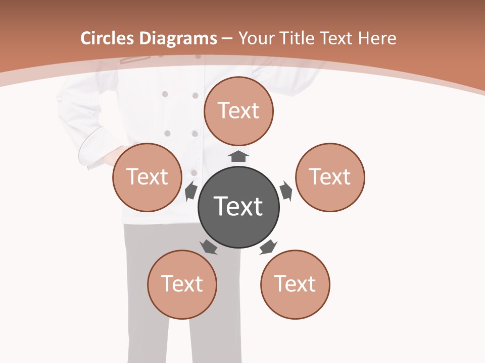 Present Man Staff PowerPoint Template