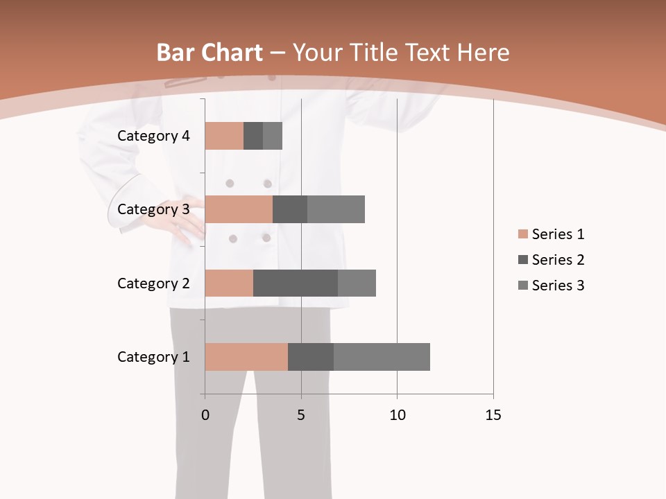 Present Man Staff PowerPoint Template