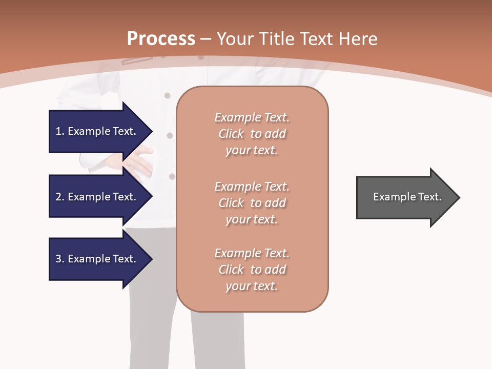 Present Man Staff PowerPoint Template