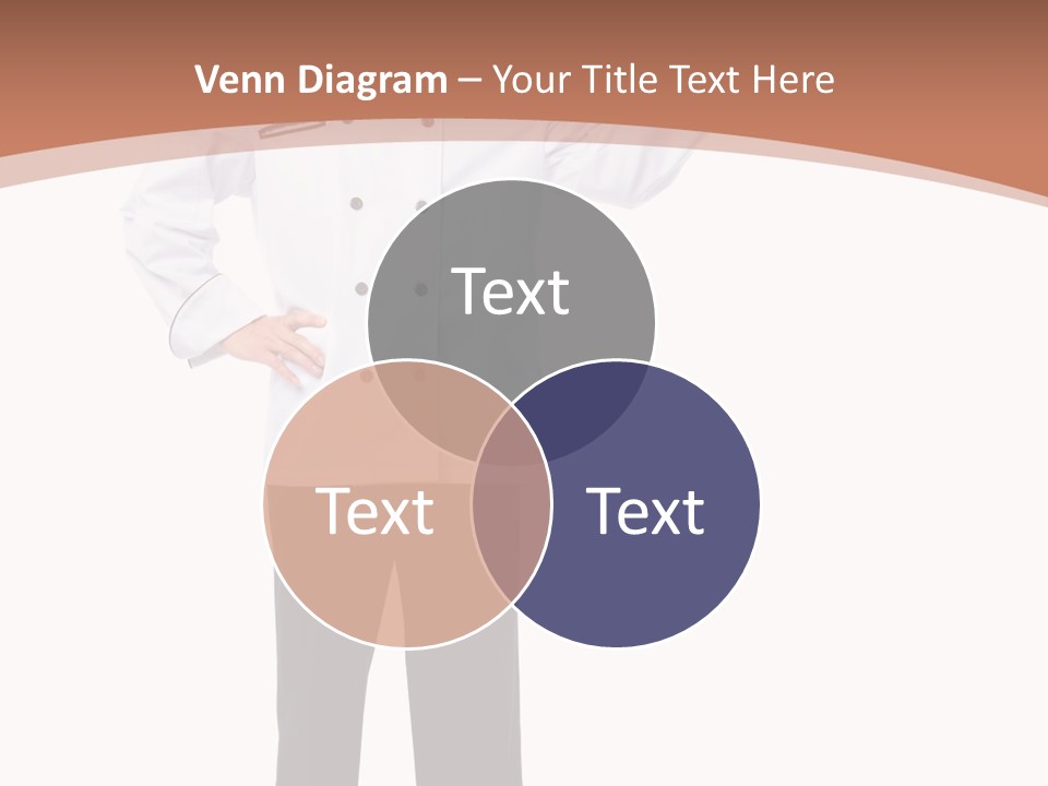 Present Man Staff PowerPoint Template