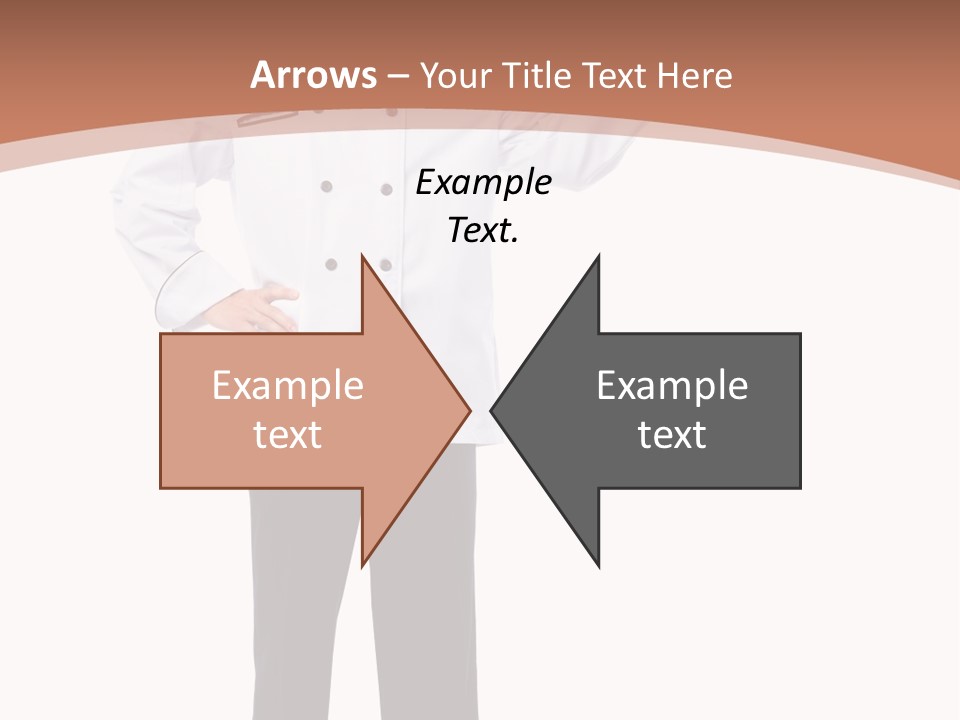 Present Man Staff PowerPoint Template