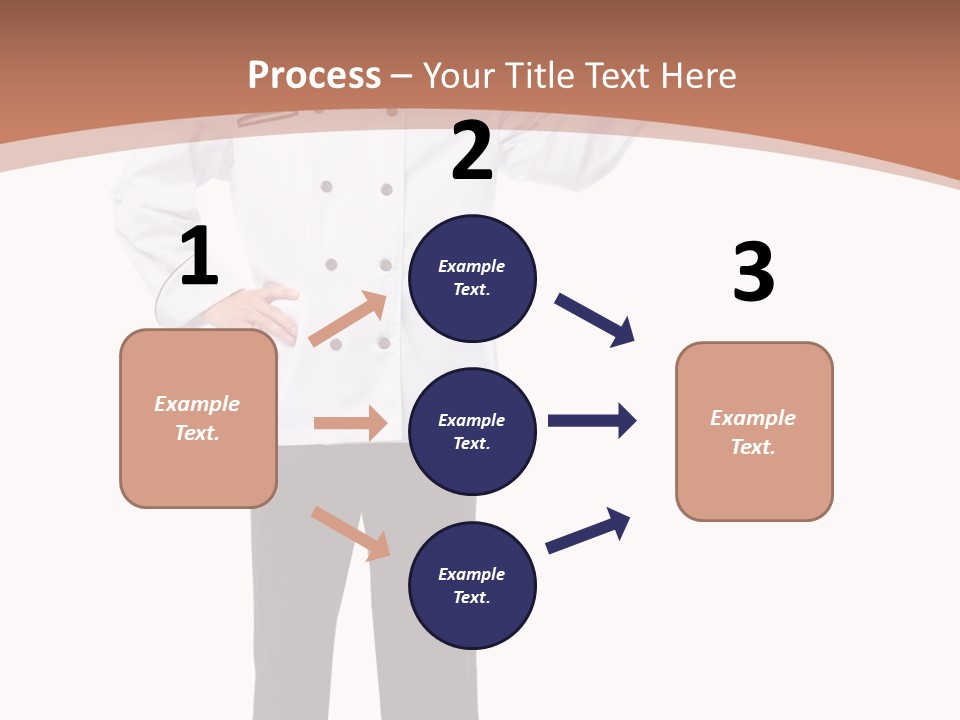 Present Man Staff PowerPoint Template