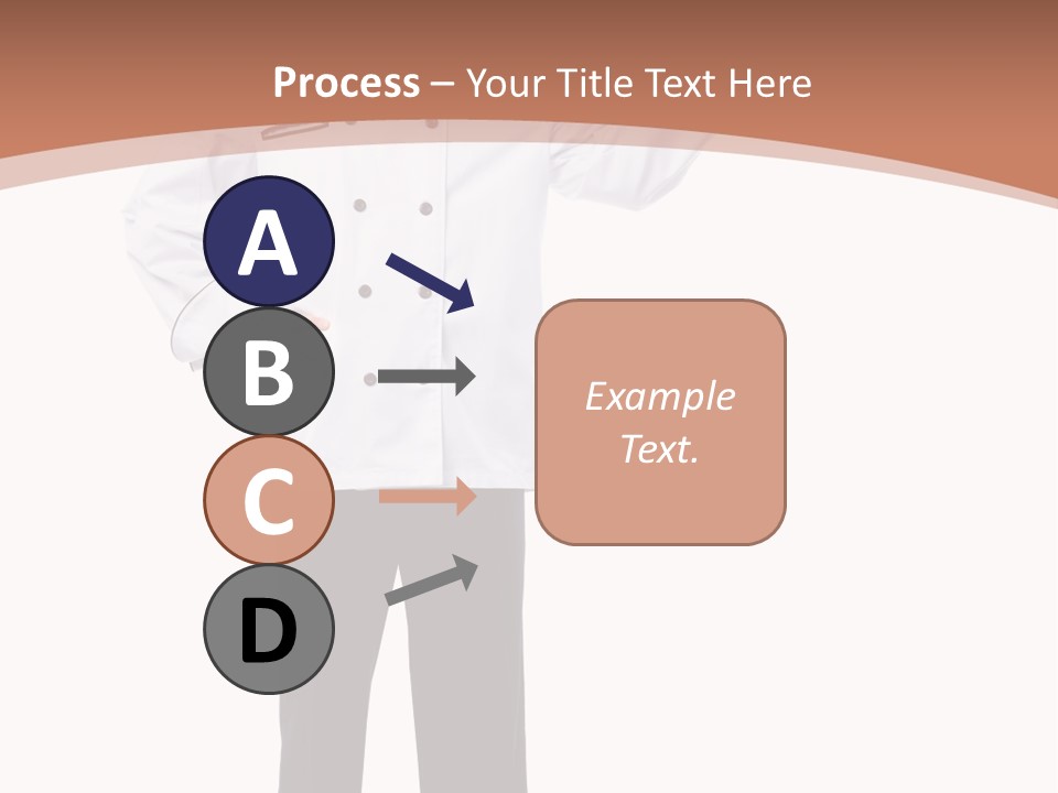Present Man Staff PowerPoint Template