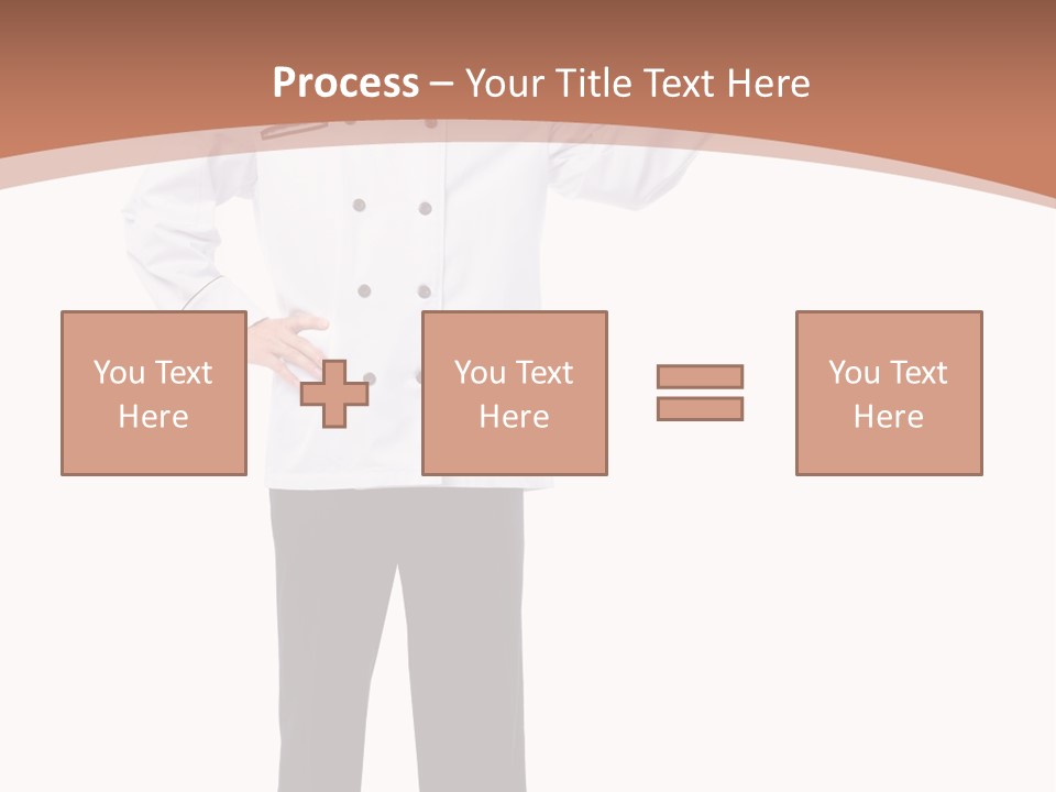 Present Man Staff PowerPoint Template