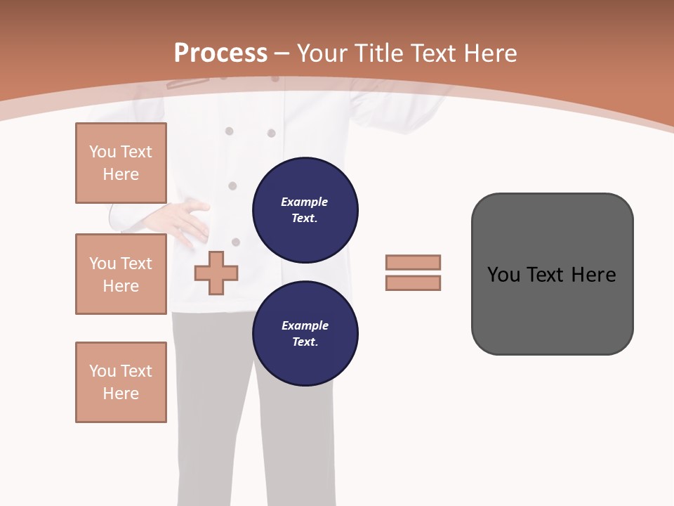 Present Man Staff PowerPoint Template