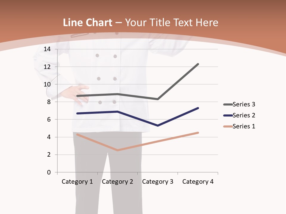 Present Man Staff PowerPoint Template