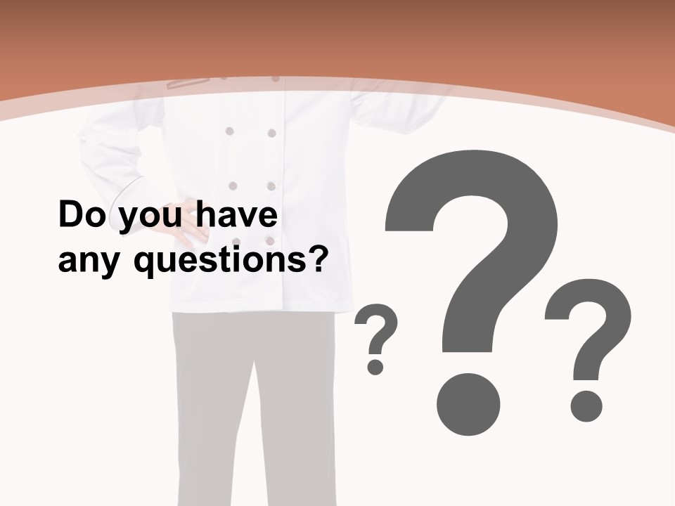 Present Man Staff PowerPoint Template