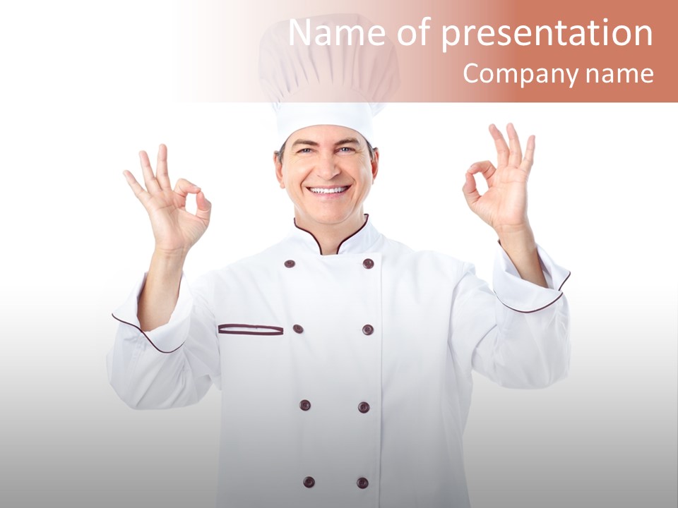 Staff Portrait Uniform PowerPoint Template