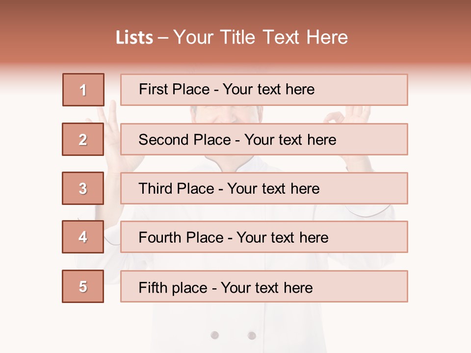 Staff Portrait Uniform PowerPoint Template