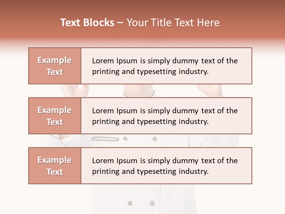 Staff Portrait Uniform PowerPoint Template