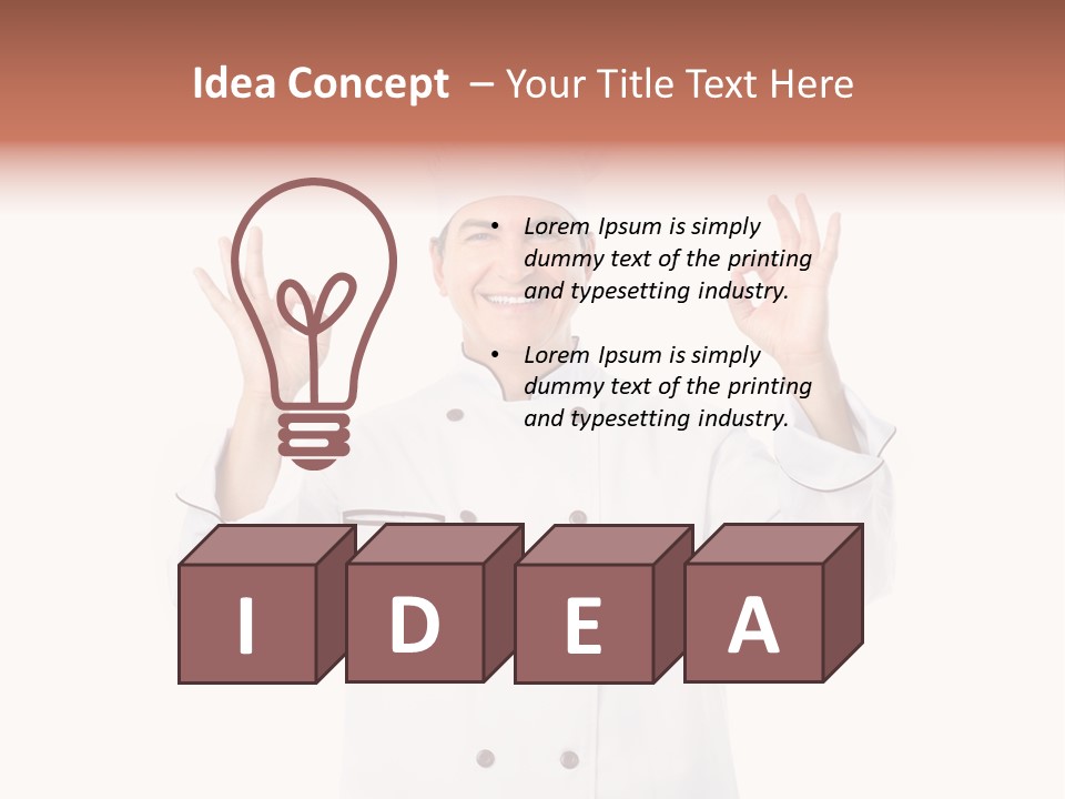 Staff Portrait Uniform PowerPoint Template