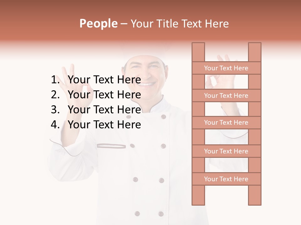 Staff Portrait Uniform PowerPoint Template