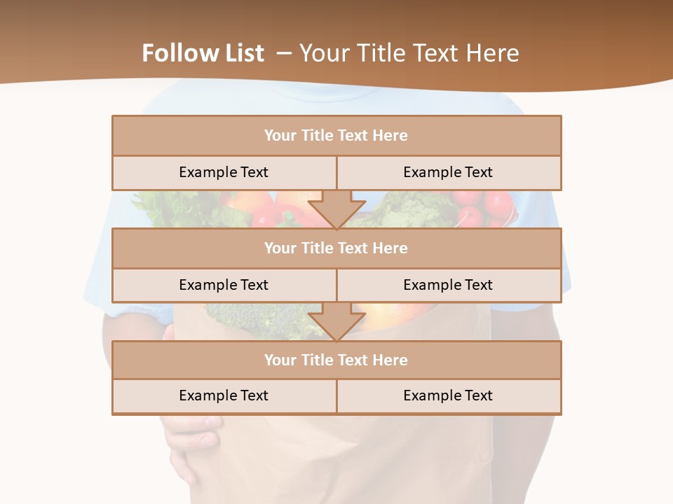 Food Purchase  PowerPoint Template