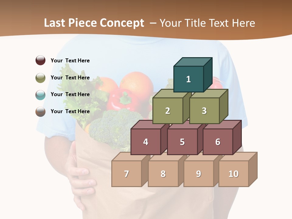 Food Purchase  PowerPoint Template
