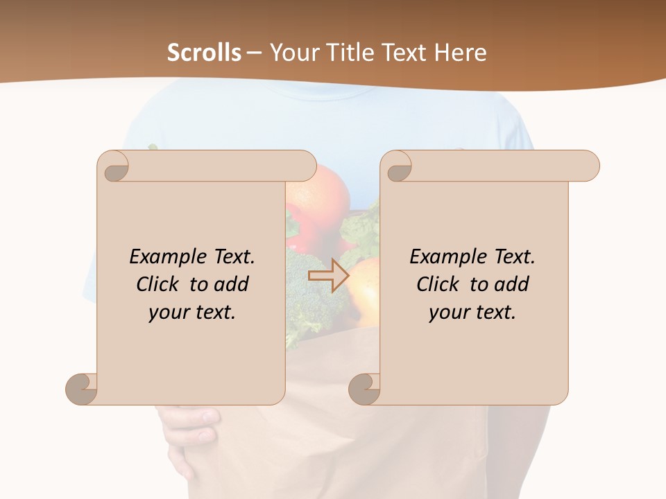 Food Purchase  PowerPoint Template