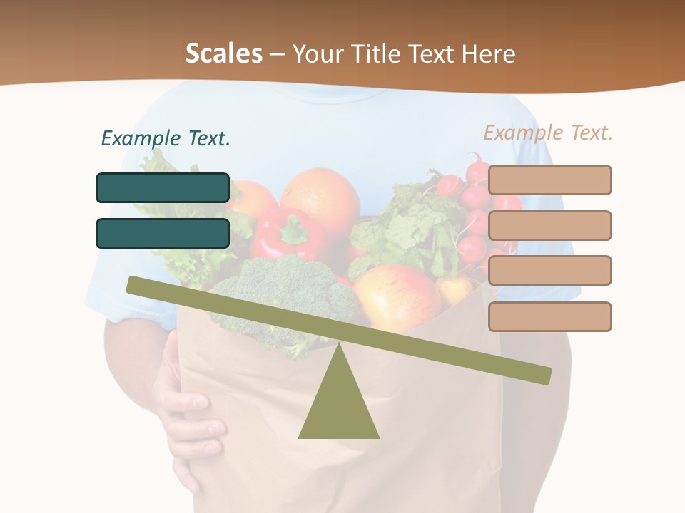 Food Purchase  PowerPoint Template