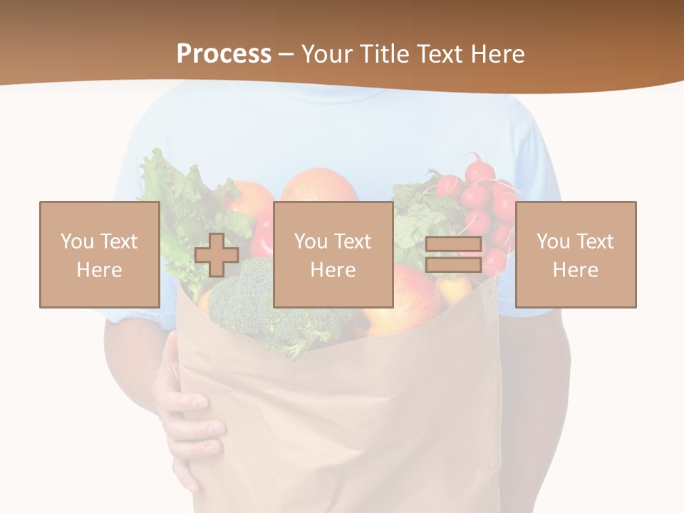 Food Purchase  PowerPoint Template