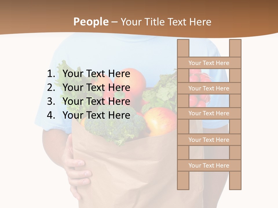 Food Purchase  PowerPoint Template