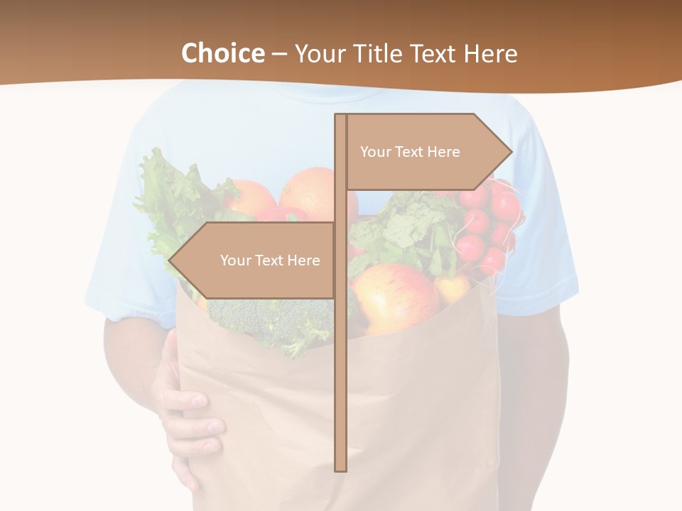 Food Purchase  PowerPoint Template