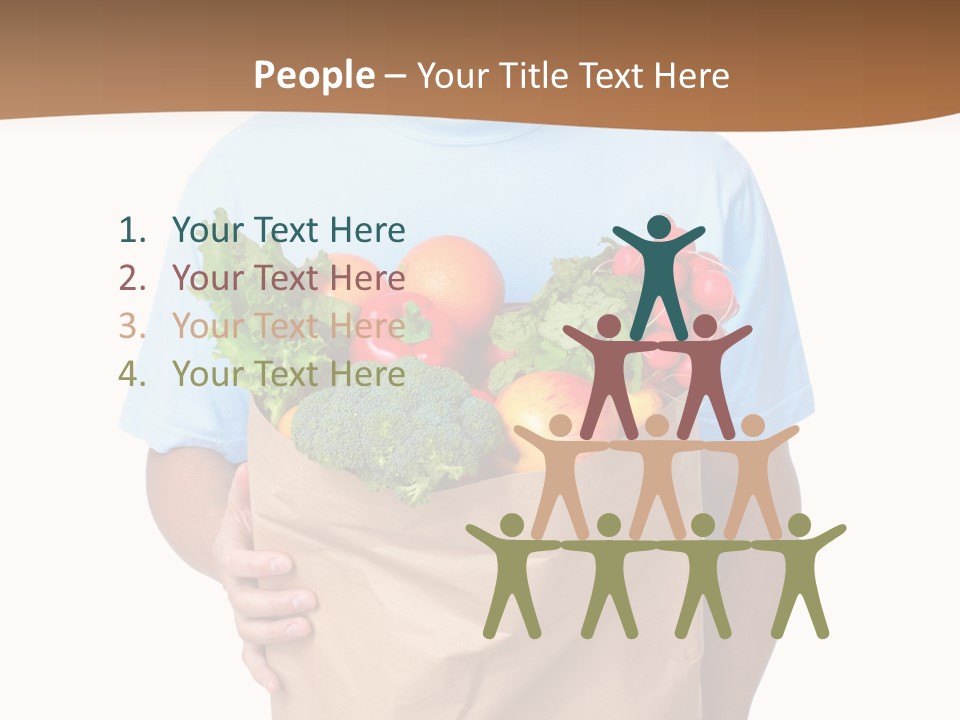 Food Purchase  PowerPoint Template