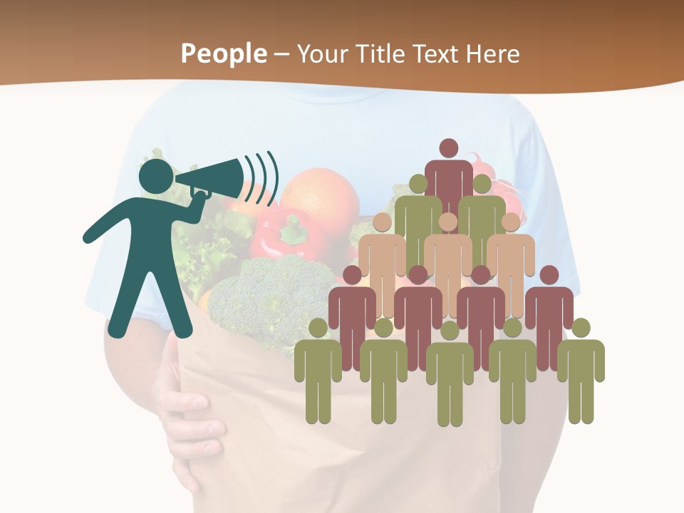 Food Purchase  PowerPoint Template