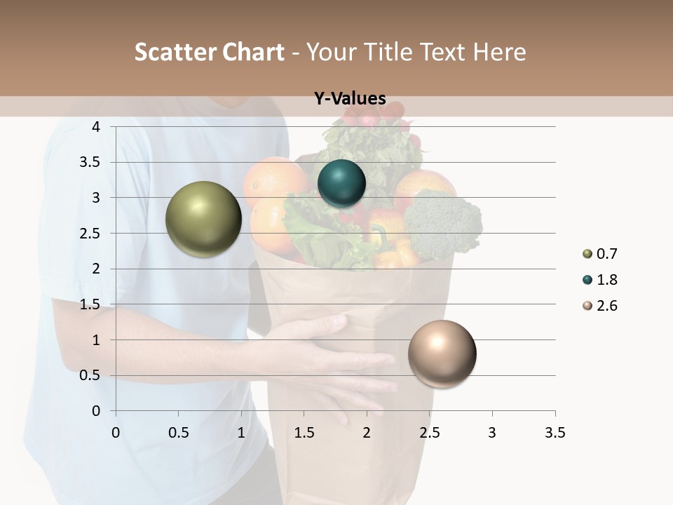 Young Shopper Vitamin PowerPoint Template
