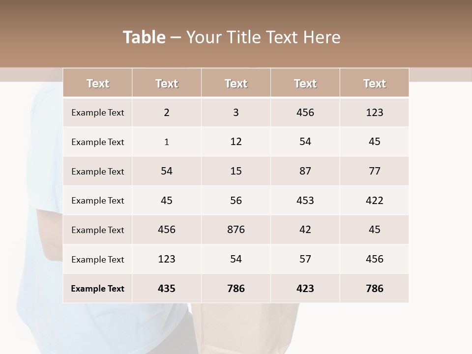 Young Shopper Vitamin PowerPoint Template