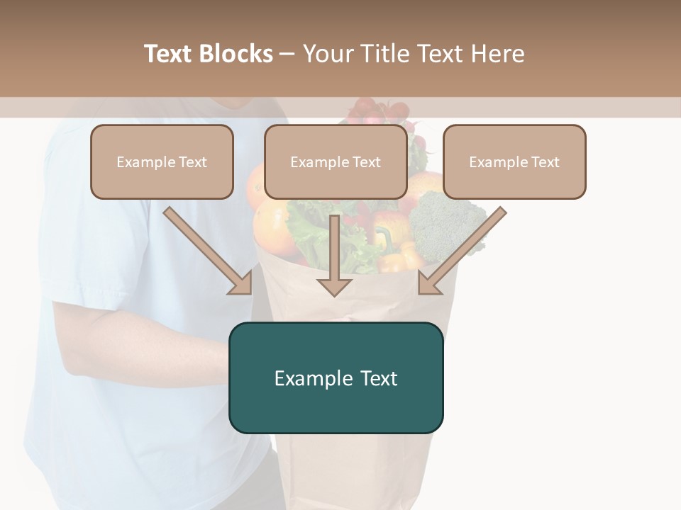 Young Shopper Vitamin PowerPoint Template