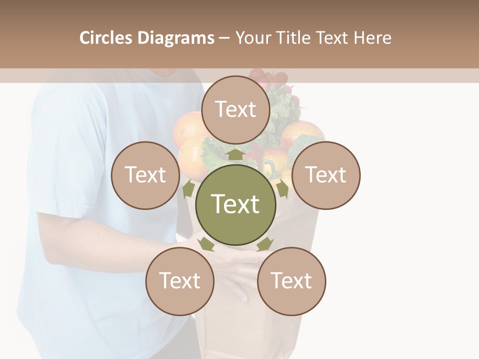 Young Shopper Vitamin PowerPoint Template