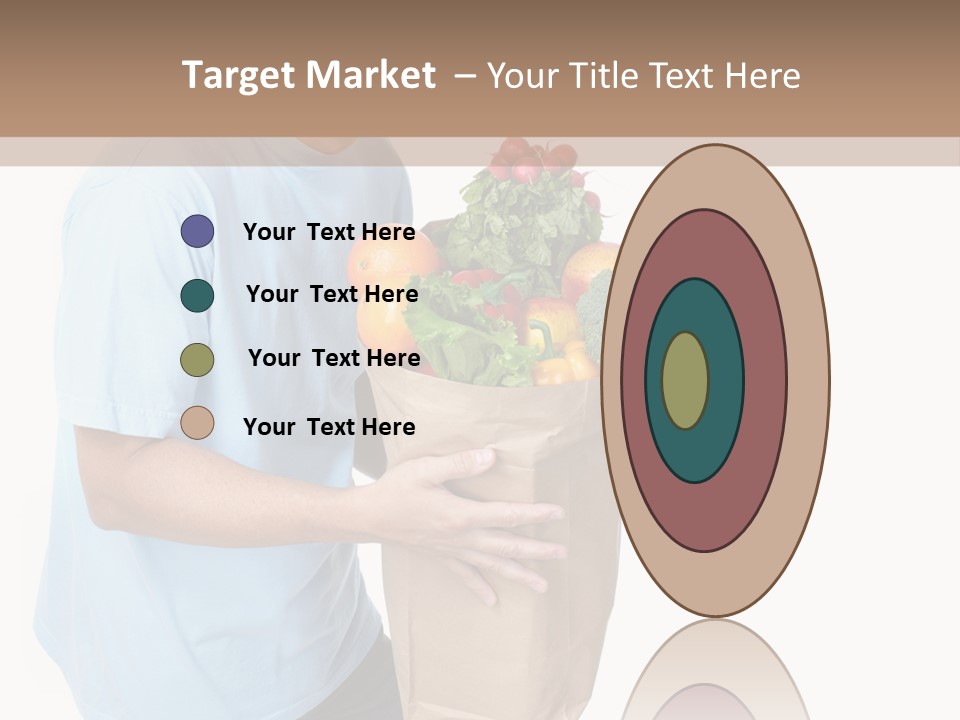 Young Shopper Vitamin PowerPoint Template